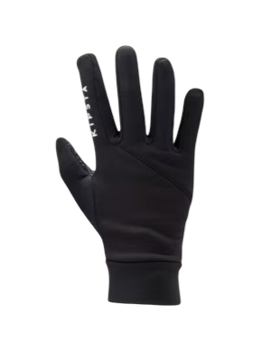 Kipsta: Kids' Football Gloves Keepdry - Black