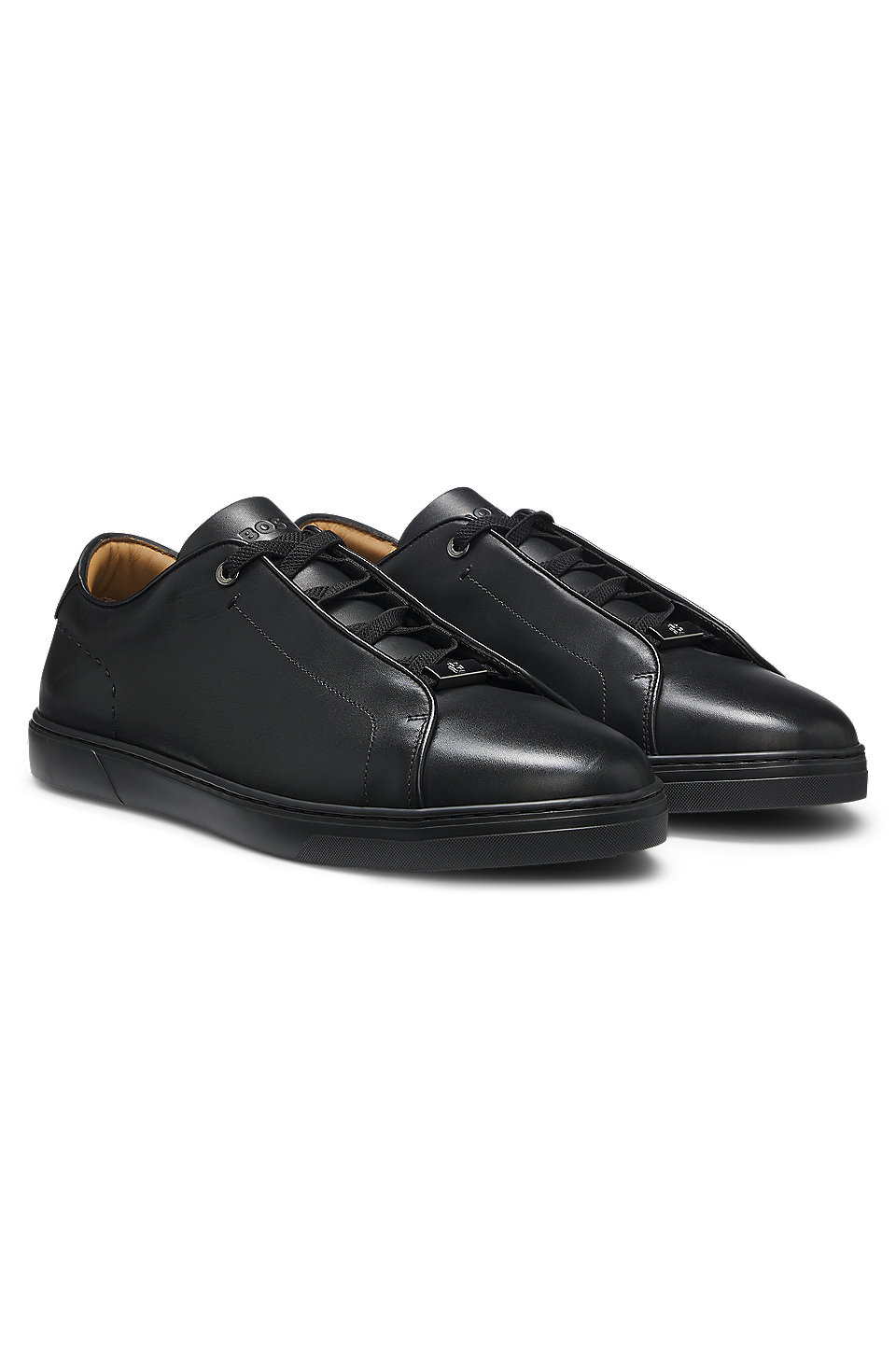 Men's Gary Sneakers in Brushed Leather (Brushed Leather)