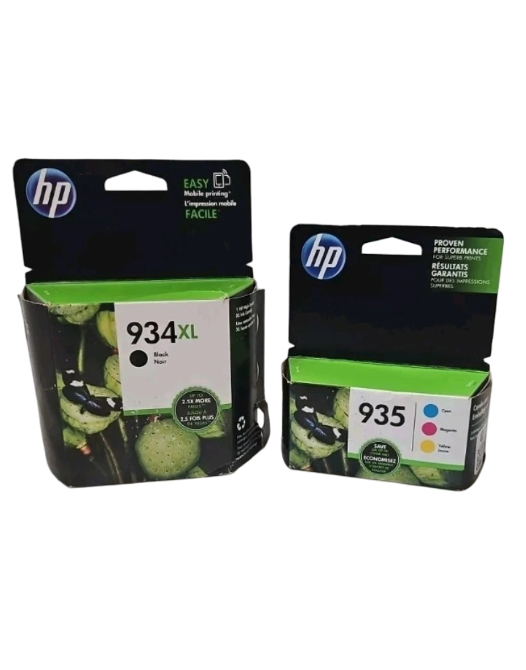 HP: 934XL Black, Yellow, Cyan and Magenta Ink Cartridge
