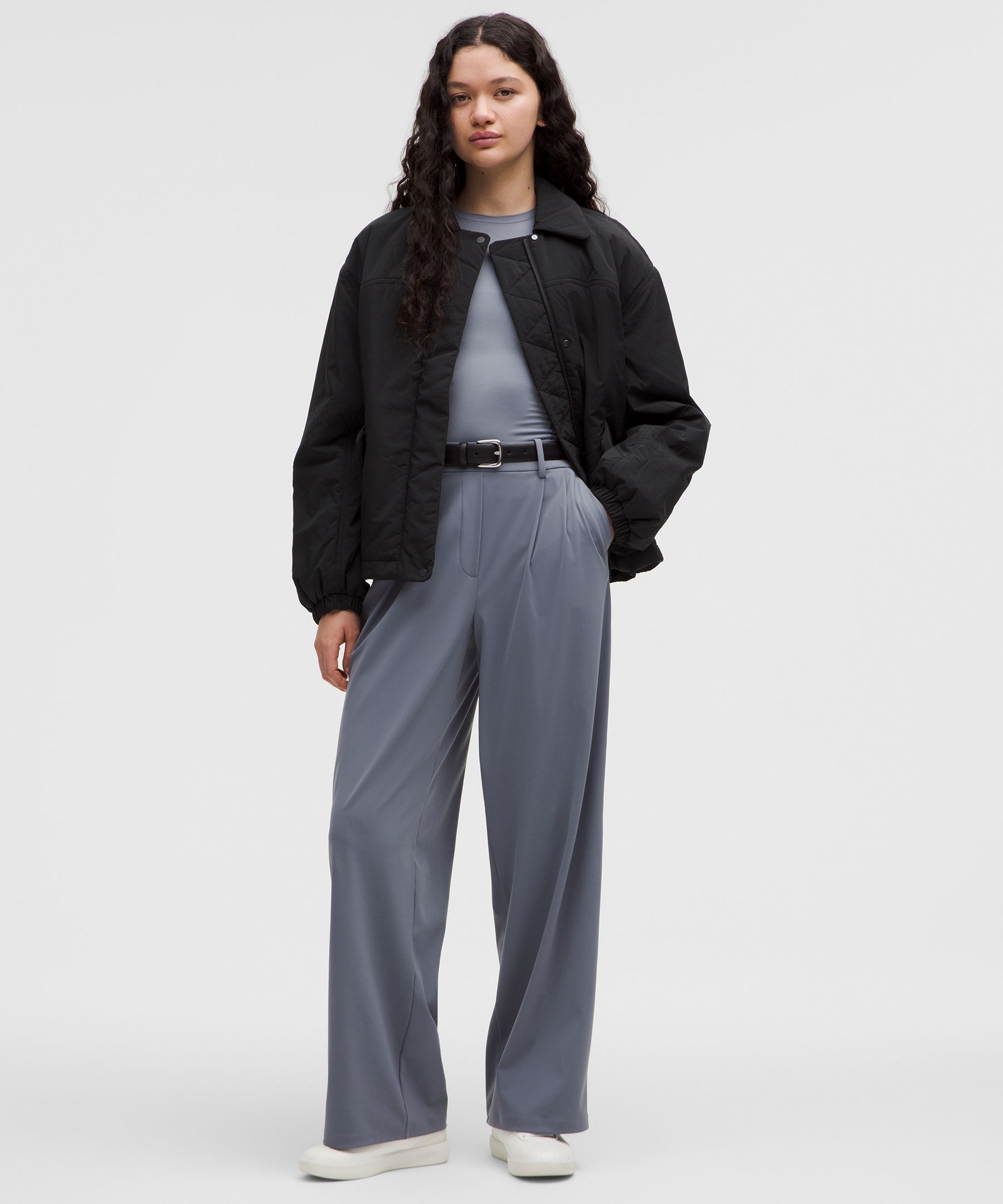 Women's Insulated Oversized Collared Jacket