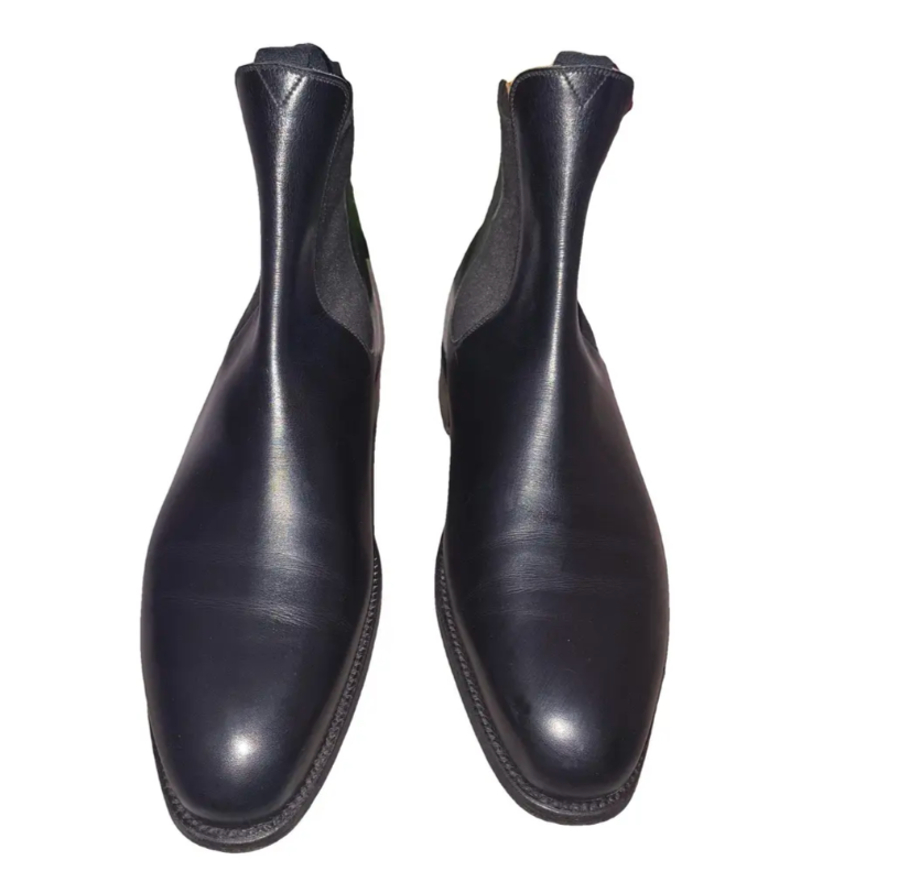 JM Weston: Leather Boots (Black)