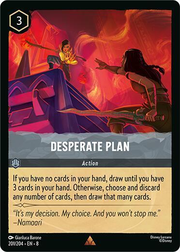 Disney Lorcana: Desperate Plan V2 (Reign of Jafar)