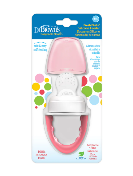 Baby's Silicone Feeder (Pink)