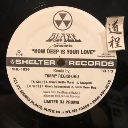 Blaze - How Deep Is Your Love