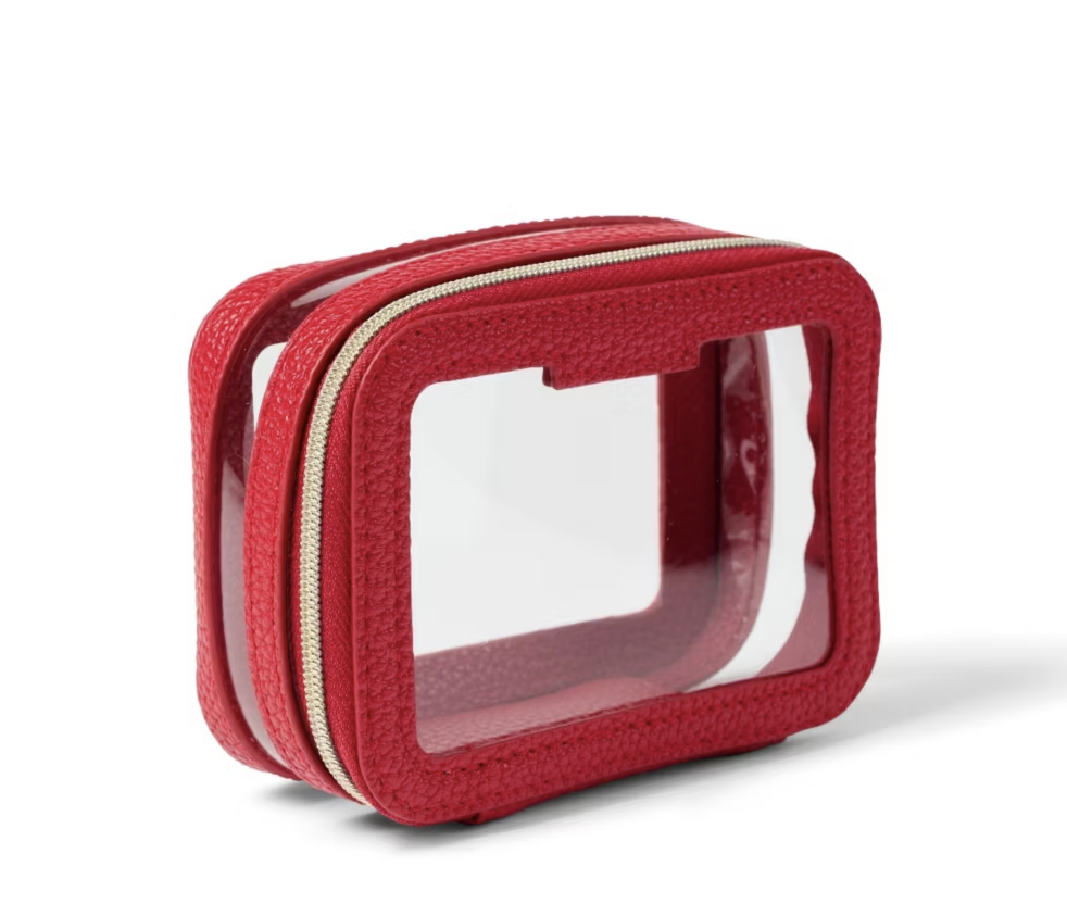 Boots: Cherry Mini Transparent Bag