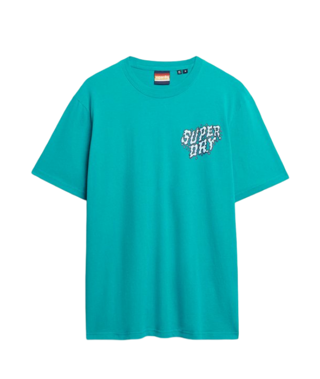 Outdoor Narrative Loose T-Shirt (Blue Grass)