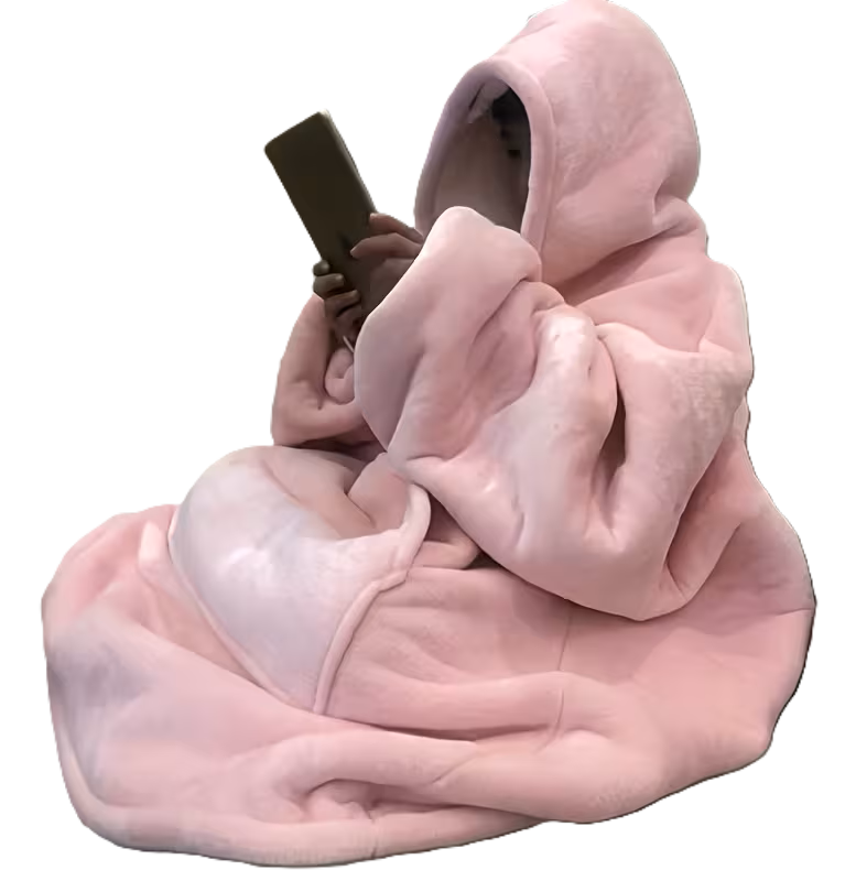 Unisex Oversized Blanket Sweatshirt