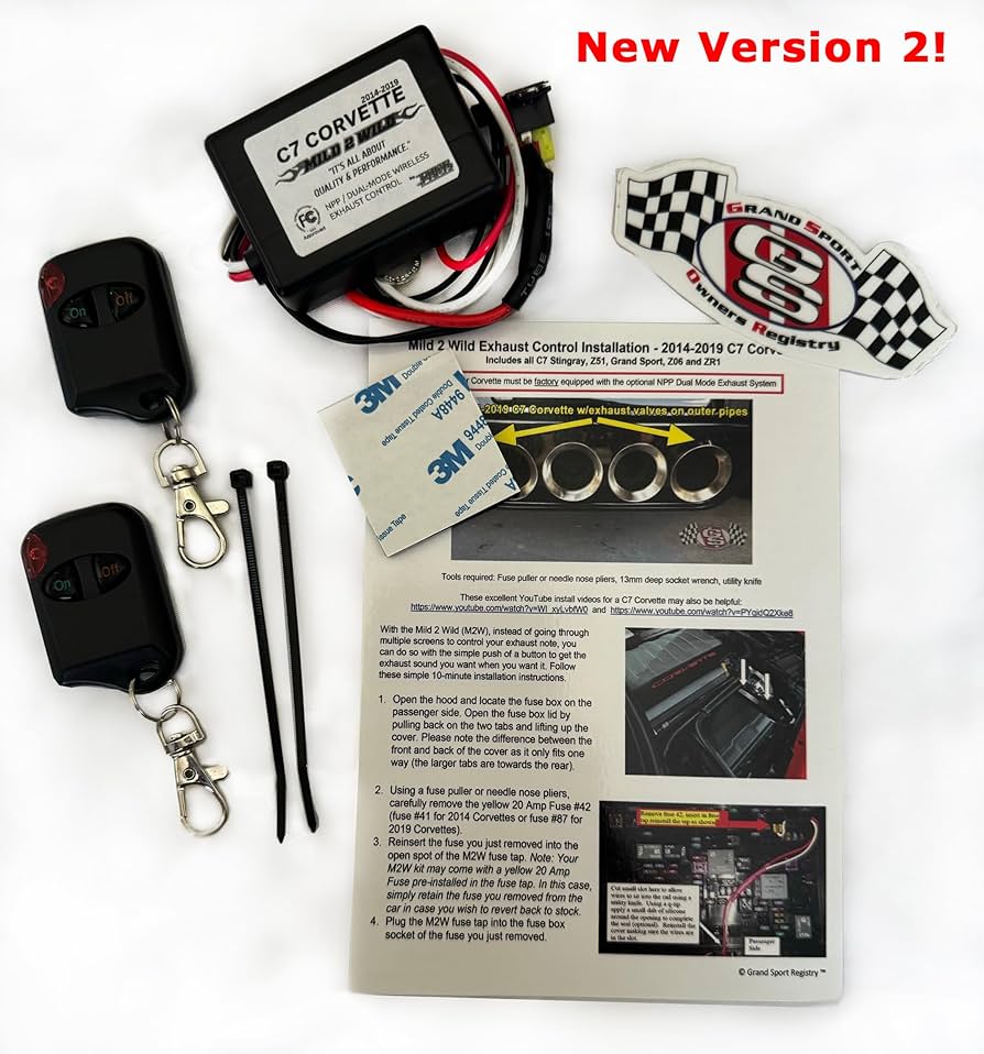 Mild 2 Wild: C7 Corvette Modification Kit (2014-2019)