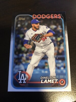 2024 Topps Update #US327 Dinelson Lamet