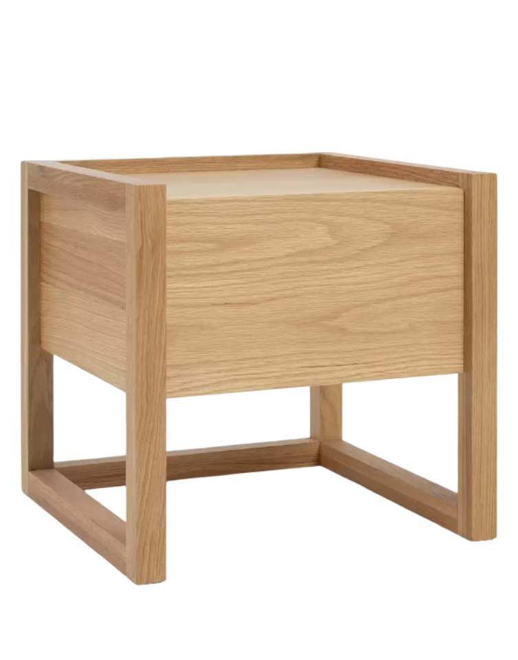 Habitat: 60 Hana 1 Drawer Bedside Table (Oak)