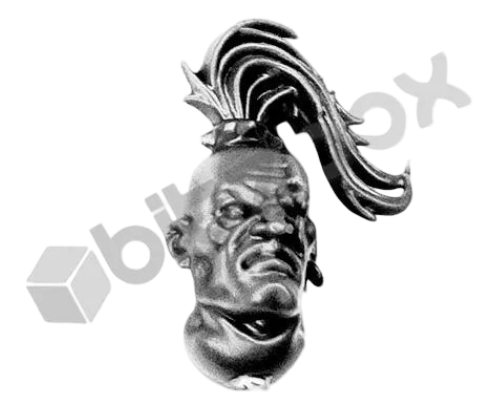 Blades of Khorne Blood Warriors Bare Head