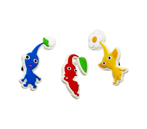 Pikmin: 4 Shoe Charm Set
