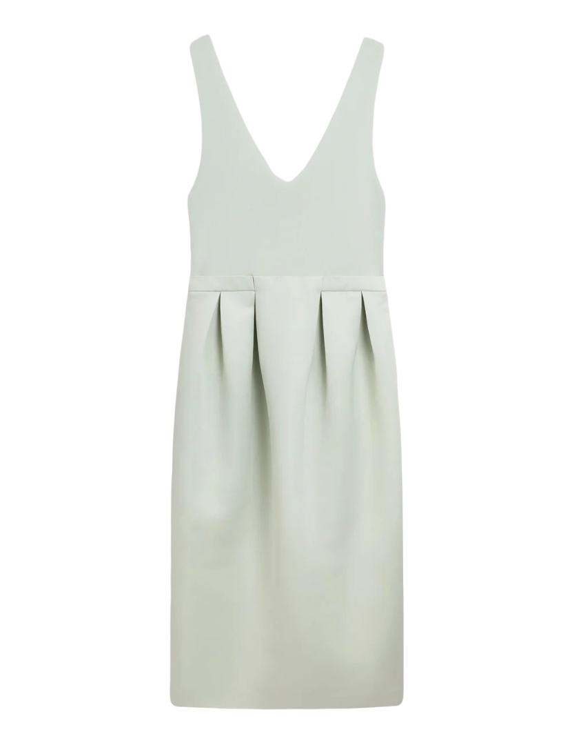 Verlene Sleeveless Tulip Midi Dress