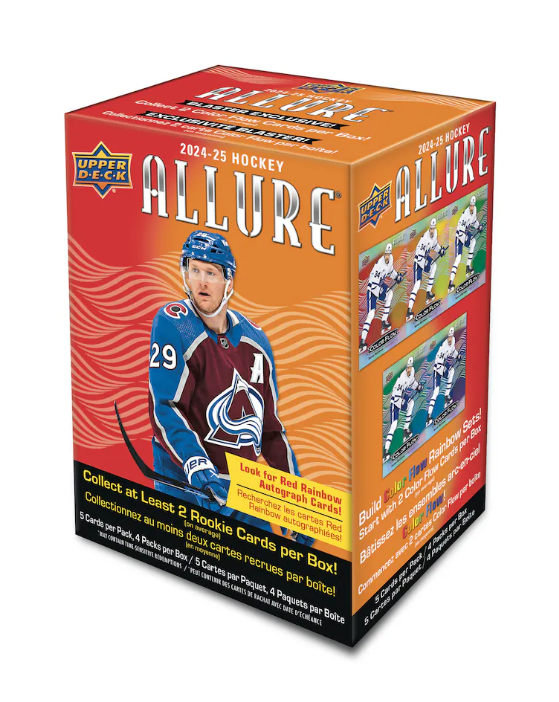 2024/25 Upper Deck Allure Hockey Factory Sealed Blaster Box