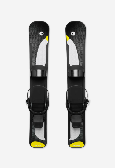 Wedze: Children's First Glide Skis (1-3 Years Old)