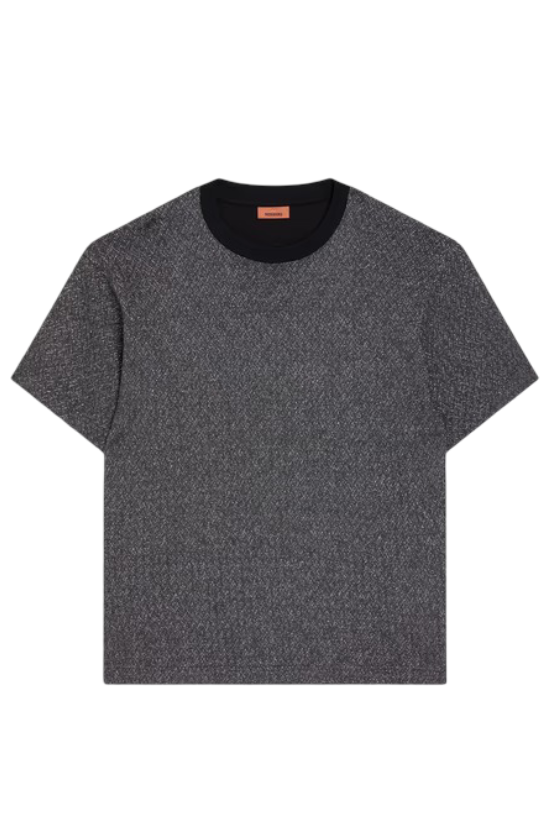 Missoni: Women's Metallic Crochet Knit  Cotton Blend T-Shirt