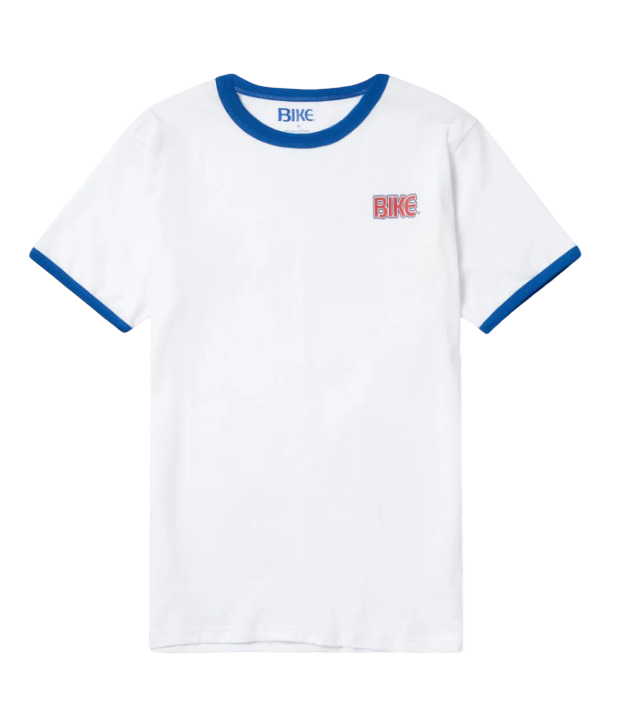 Men’s Logo T-Shirt (White Blue)