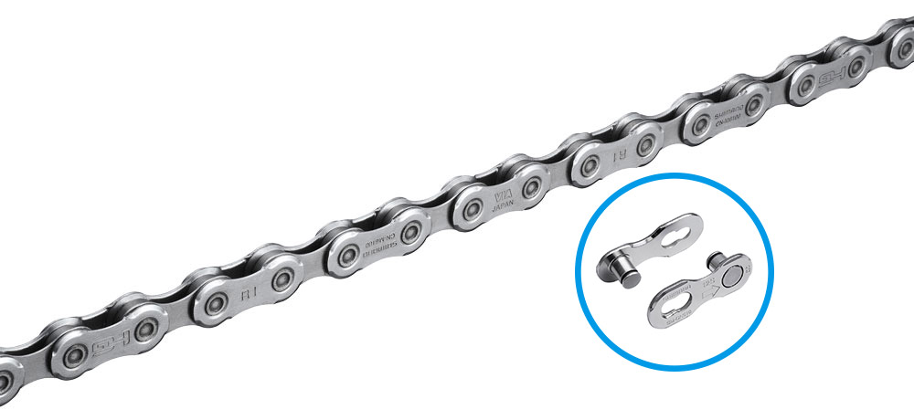 Shimano: DEORE CN-M6100 12-Speed Chain With Quick-Link