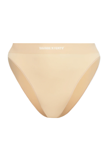 Seamless High-Waist Bikini Panty (Honey Nude)