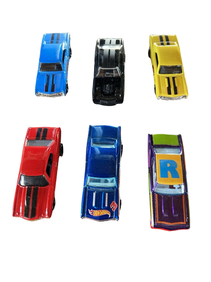 Hot Wheels Chevrolet Chevelle Cars (Pack of 6)