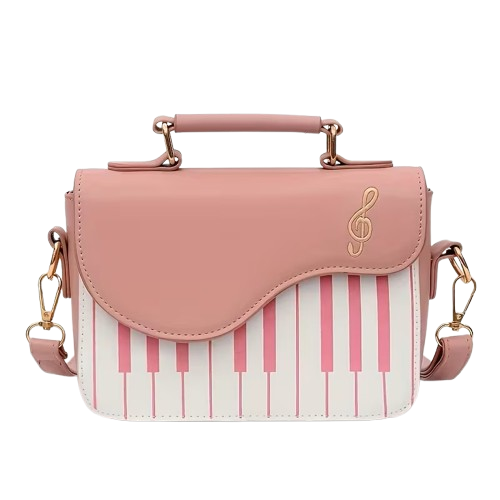 Women's Piano-shaped Bag (Pink)
