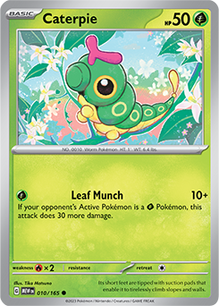 Pokémon TCG: Caterpie #63 (French)