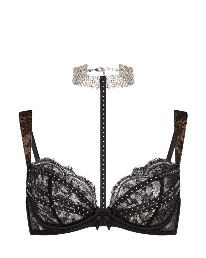 Anora: High Neck Underwired Bra