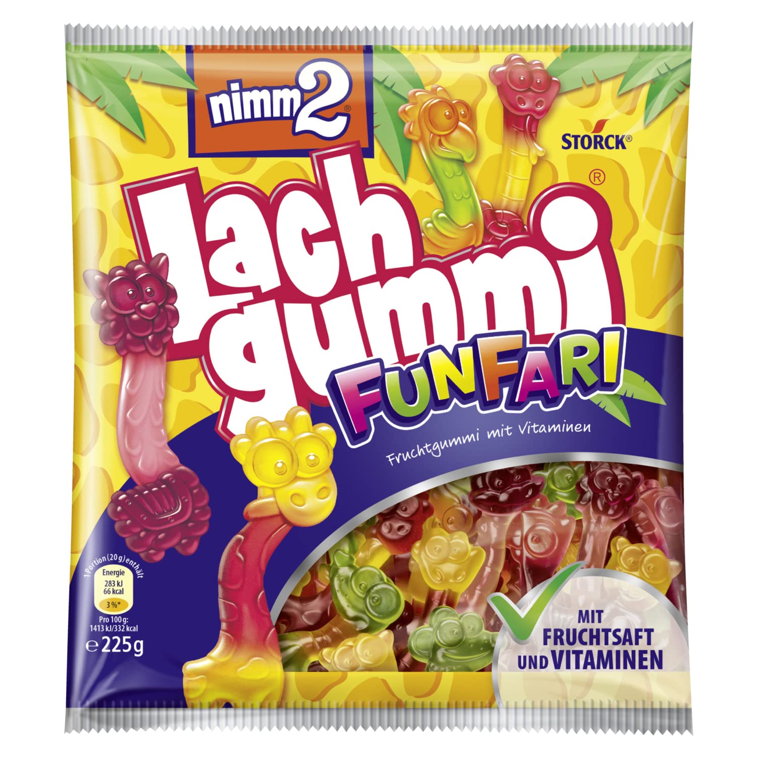 nimm2 Lachgummi Funfari (225g)