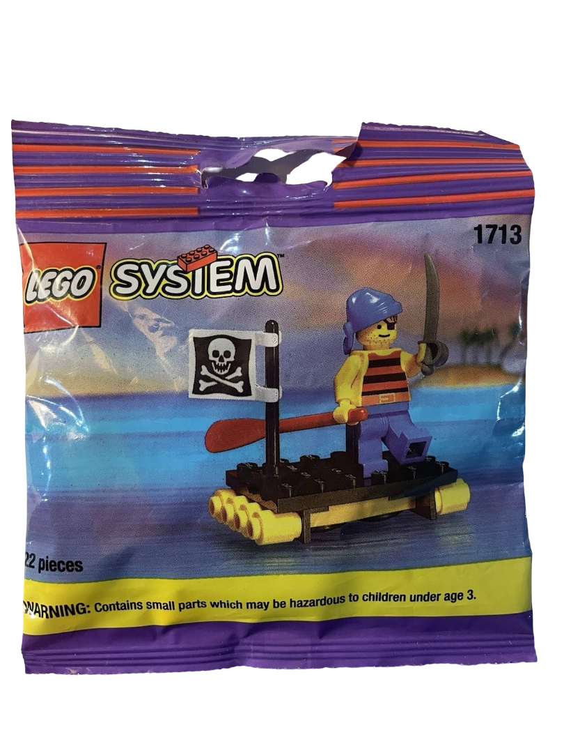 LEGO: System Pirates 1713 Shipwrecked Pirate Figure