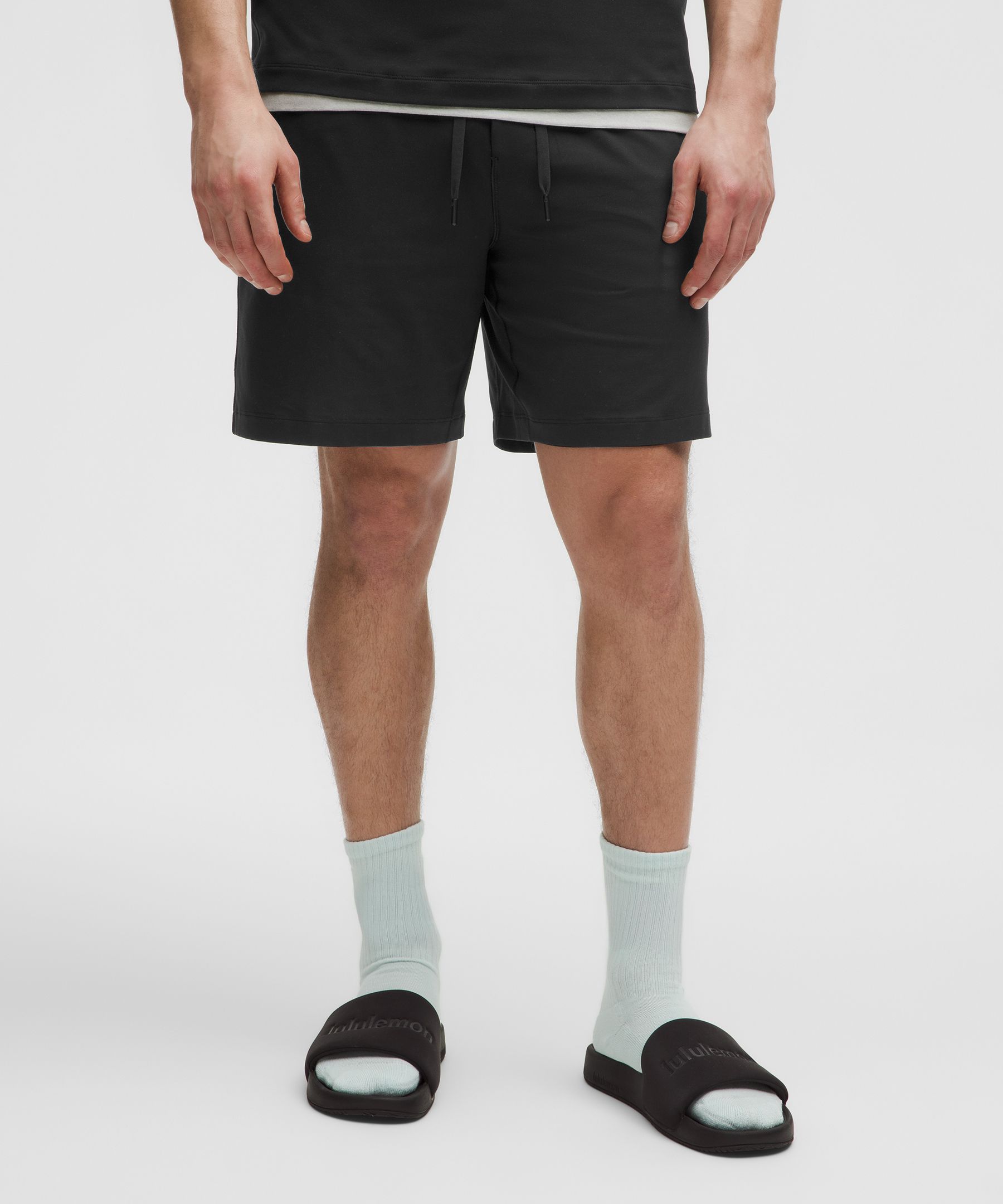 Men's Soft Jersey Short 7" (Black)