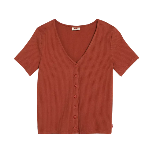 Levi's: Muse Short-Sleeve Tee (Picante - Red)