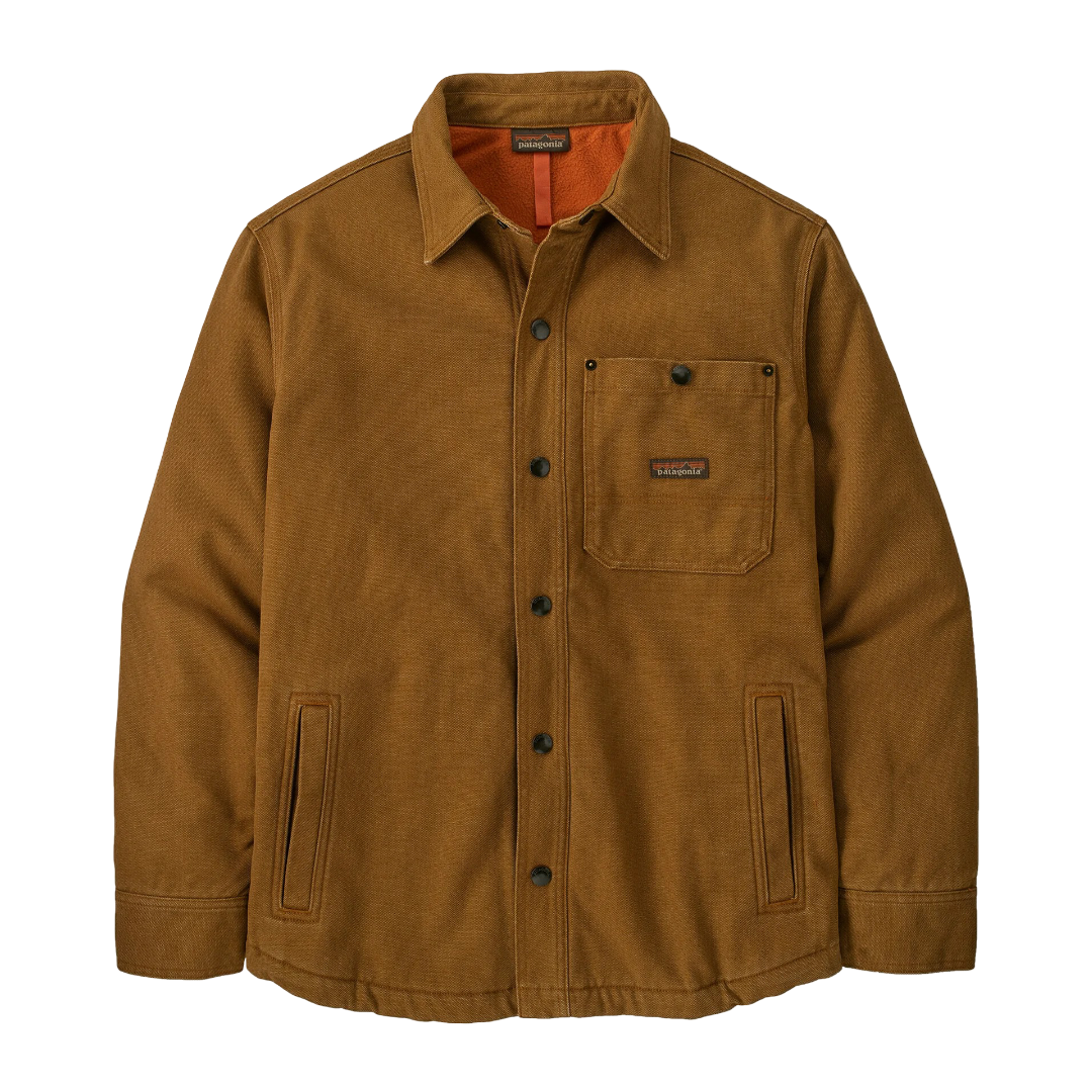 Men's Iron Forge Fleece-Lined Jacshirt (Brown)