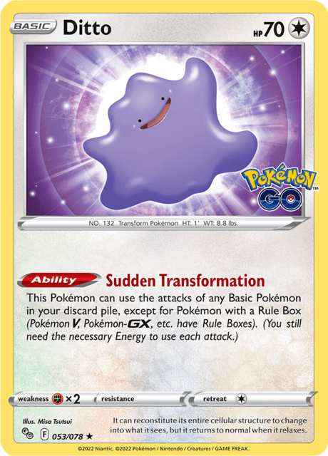 Pokémon TCG: Ditto V