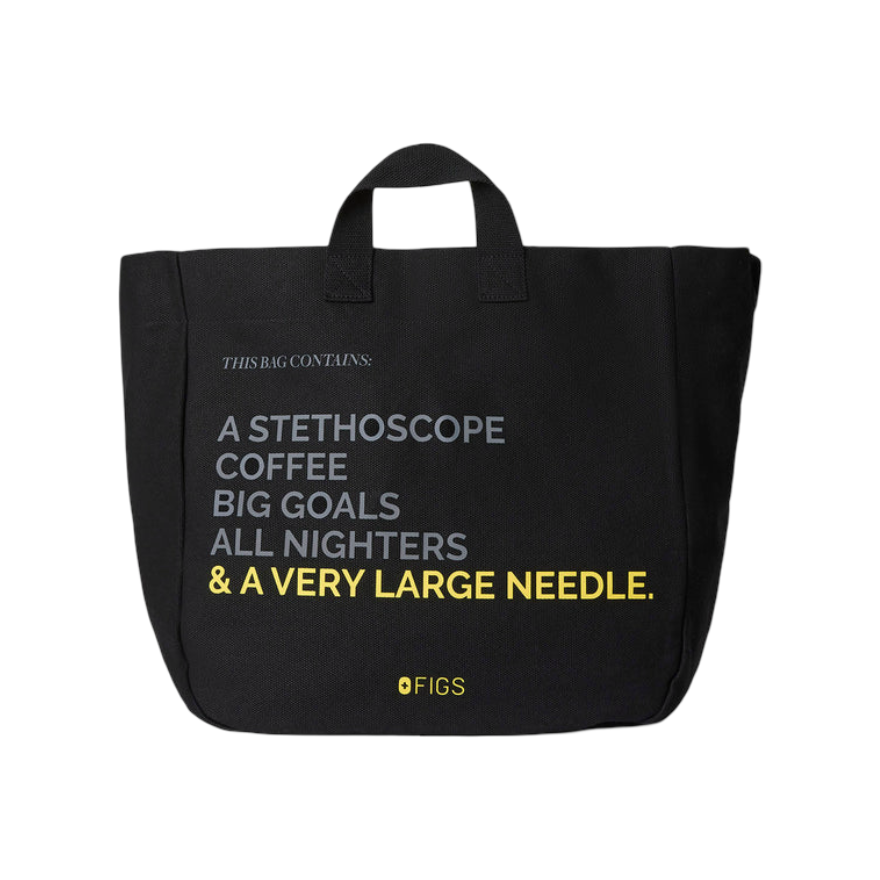 A Very Large Needle Tote (Black)