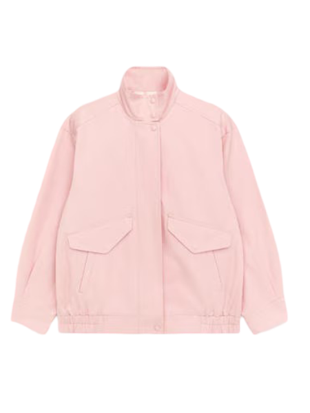 Women's Harrington Jacket (Pink)