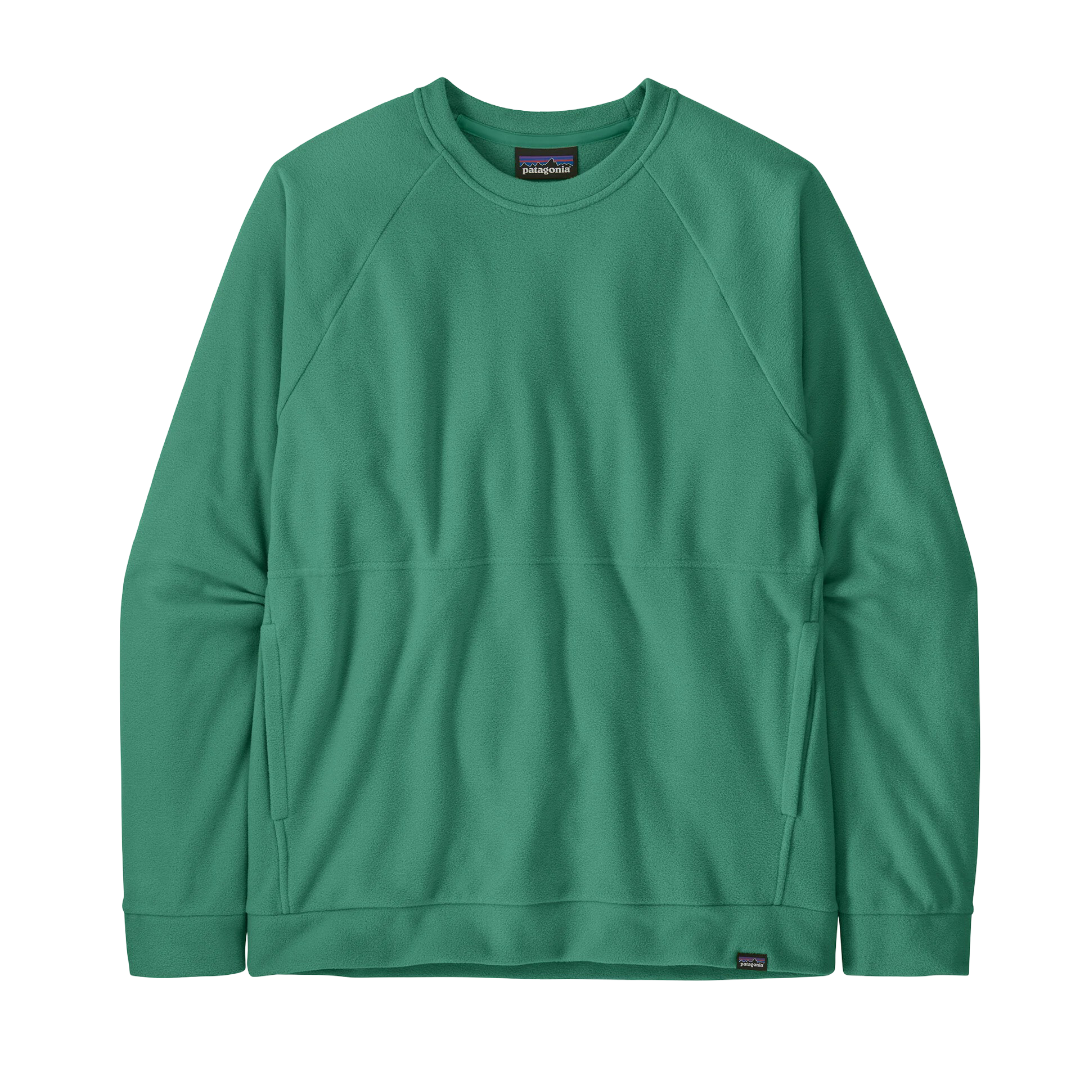 Men's Micro D Fleece Crewneck (Gem Green)