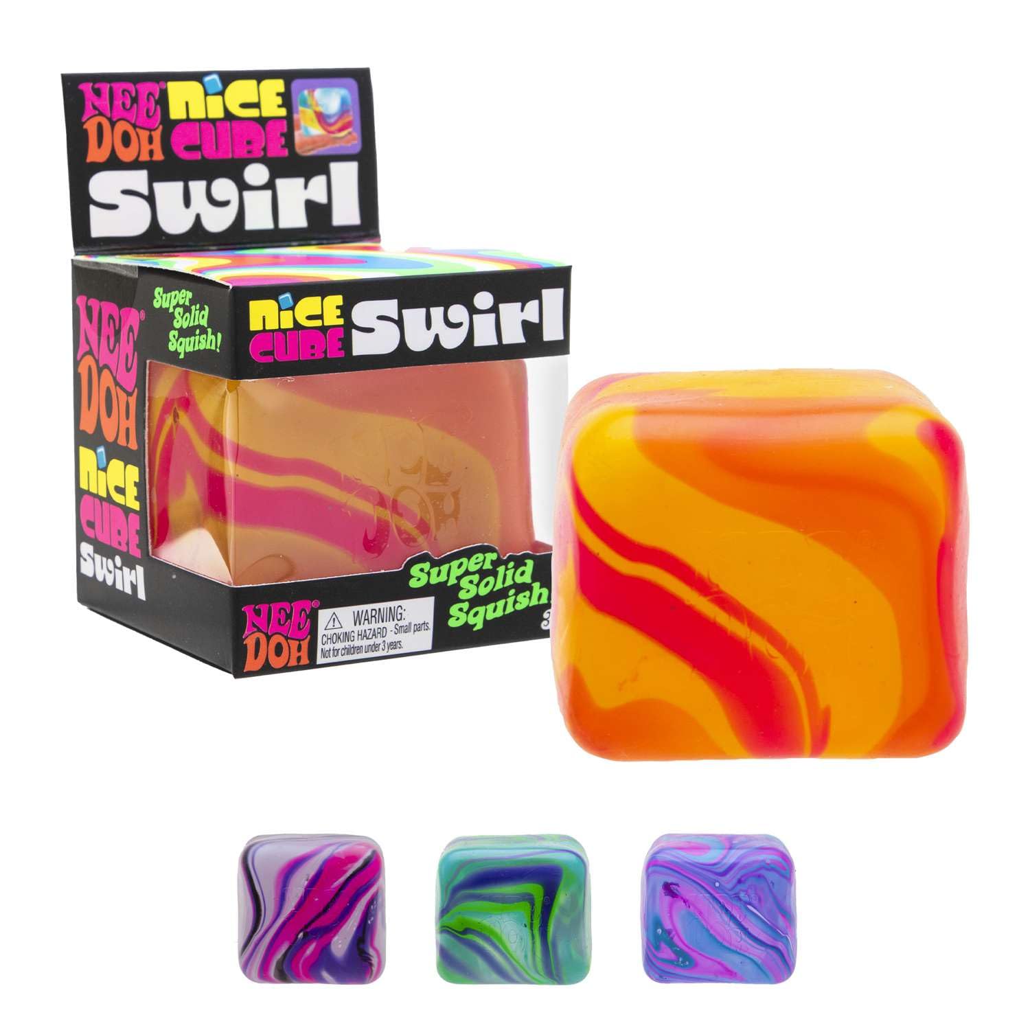 Schylling: NeeDoh Nice Cube (Swirl)