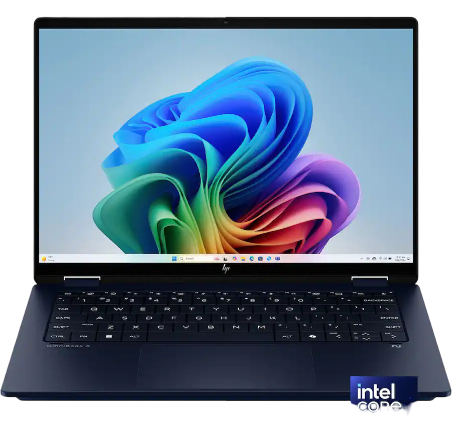 HP: OmniBook X Flip 14" Touch Screen Laptop - 16GB Memory, 512GB SSD (Atmospheric Blue)