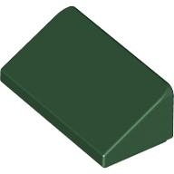 Slope 30 - Dark Green (1 X 2 X 2/3)