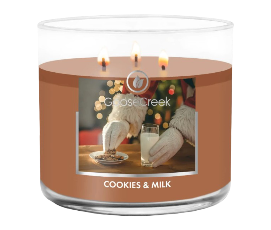 Cookies & Milk 3-Wick Candle - 411g