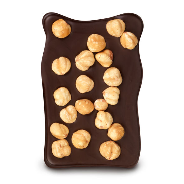 Hazelnut 70% Dark Chocolate Slab Selector -100g