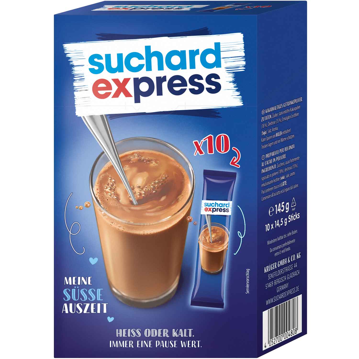 Suchard Express Sticks (Pack of 10)