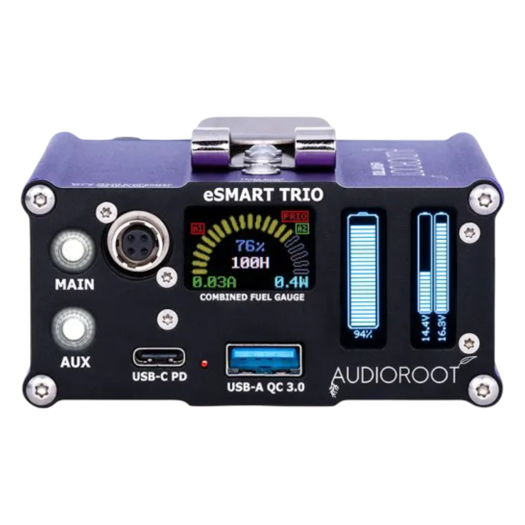 Audioroot: eSMART Trio Portable Smart Battery Distribution