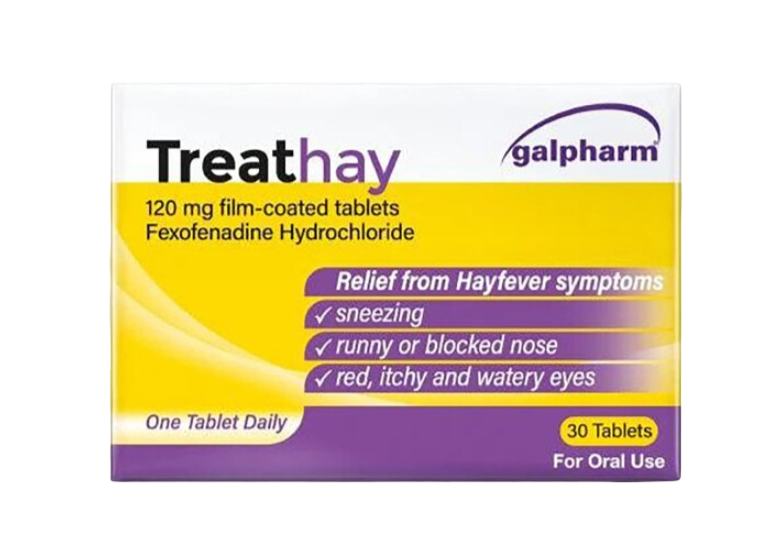 Treathay Fexofenadine - 120mg (30 Tablets)