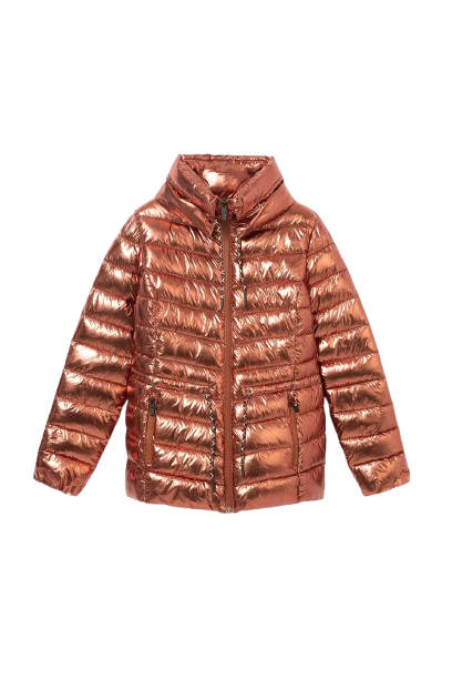 Desigual: Women's Padded Jacket Hood (Metallic Copper)