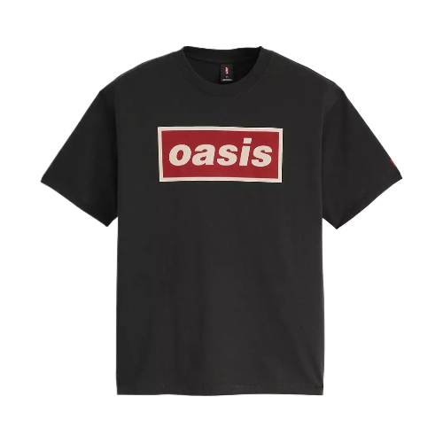 Levi's: Oasis Band T-shirt (Caviar - Black)