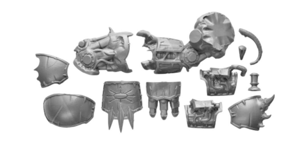 Chaos Space Marines Helbrute Power Fist (12 Pcs - Right)