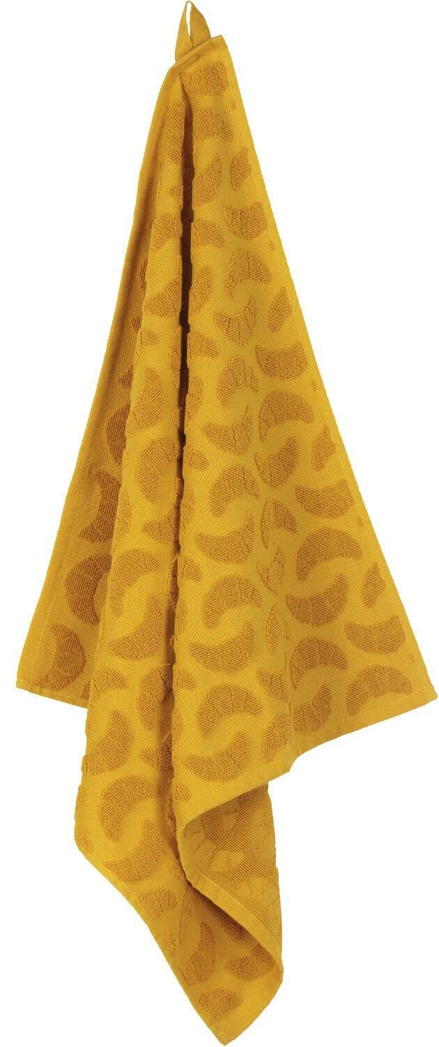 Dish Towel Cotton Croissant (Ochre, 65x65cm)