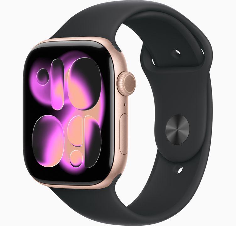 Apple Watch Series 11 (2025) GPS + Cellular 46mm (Aluminium Rose Gold)