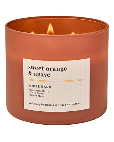 3-Wick Candle: Sweet Orange & Agave - 411g